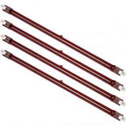 Four Pack 1.3kw Ruby Infrared Heater Bulbs